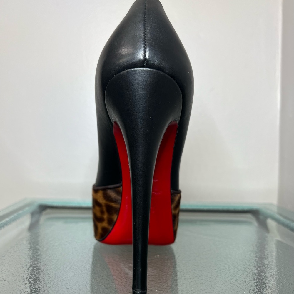 Christian Louboutin Maggie Pony Leopard Heels - Picture 4 of 16